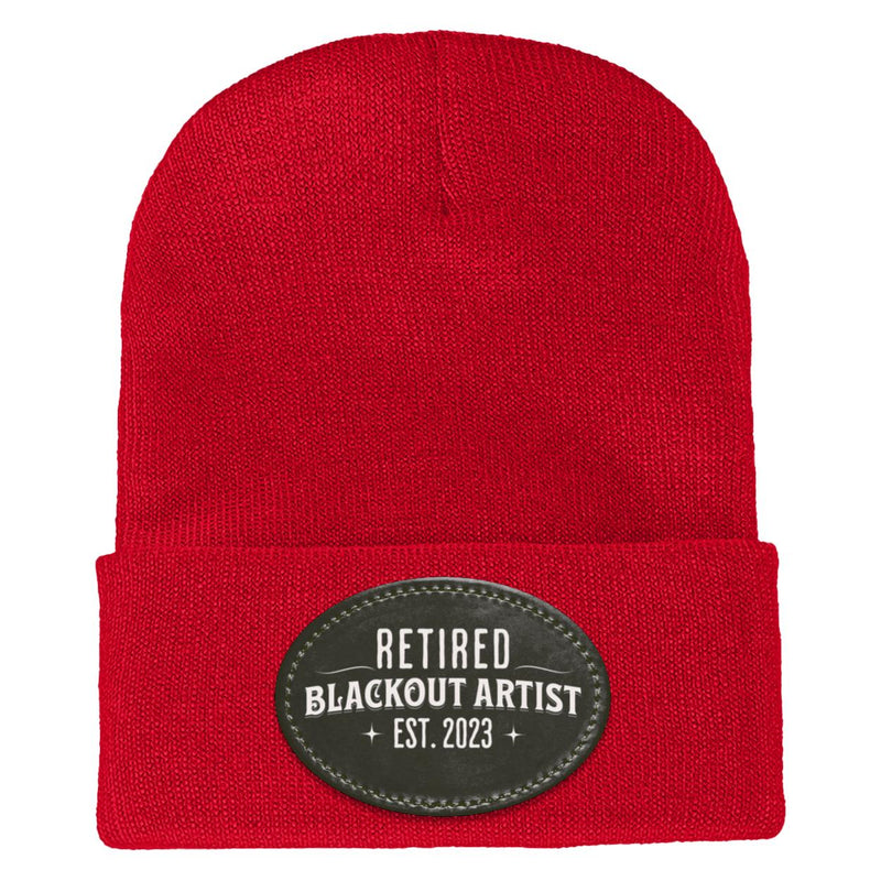 Custom Recovery Knit Beanie | Inspiring Sobriety |  Retired Blackout Artist