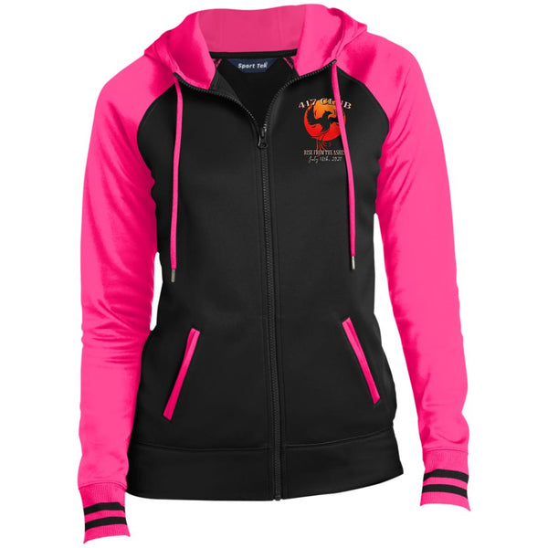 Custom Womens Recovery Sport-Wick® Full-Zip Hooded Jacket | Inspiring Sobriety |  417 Club Phoenix