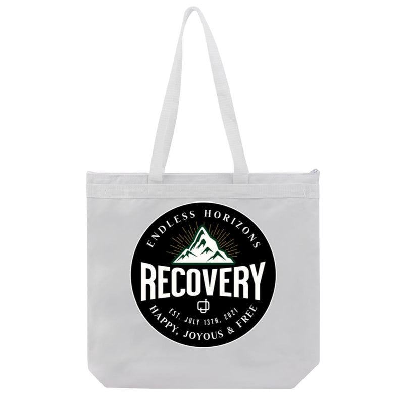 Custom Recovery Tote Bag | Inspiring Sobriety | Endless Horizons