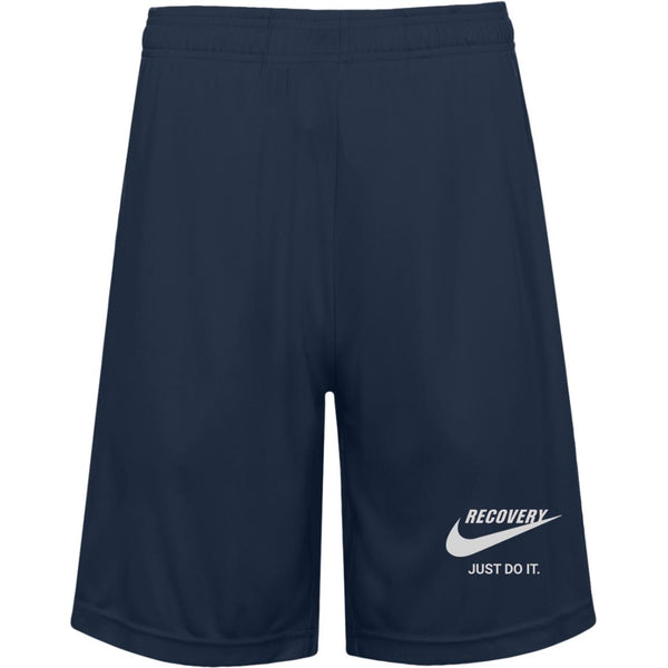 Mens Recovery Athletic Shorts | Inspiring Sobriety | Recovery Just Do It