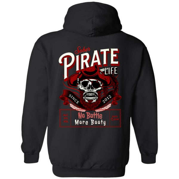 Recovery Zip Hoodie  | Inspiring Sobriety |  Sober Pirate Life