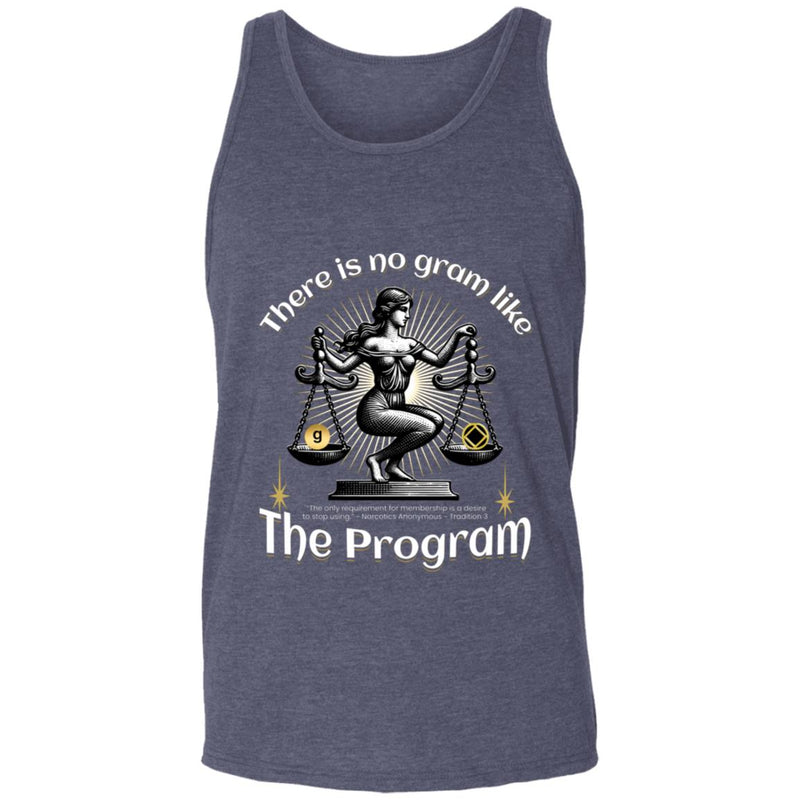 NA Recovery Unisex Tank | Inspiring Sobriety |  There's No Gram Like The Program