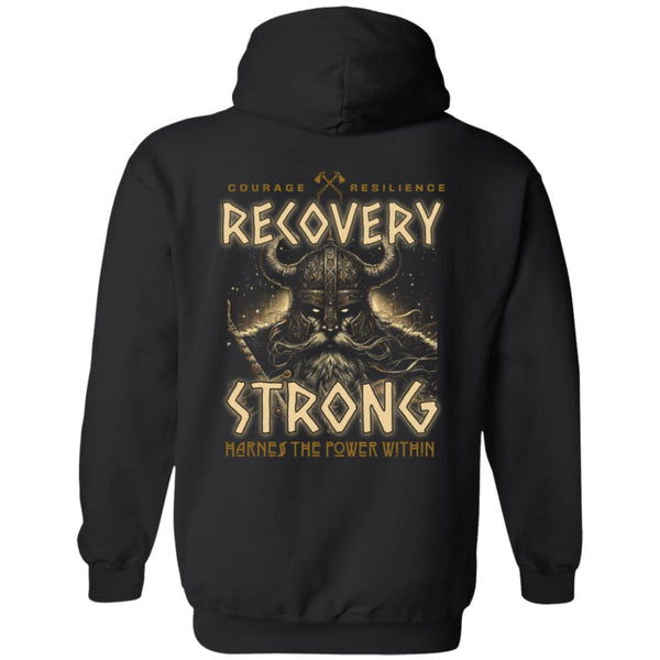 Recovery Zip Hoodie  | Inspiring Sobriety |  Recovery Strong Warrior