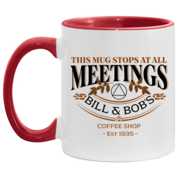 Recovery Mug | Inspiring Sobriety | This Mug Stops at All Meetings