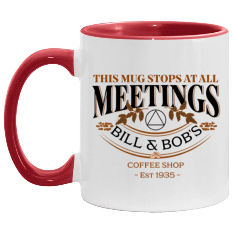 Recovery Mug | Inspiring Sobriety | This Mug Stops at All Meetings