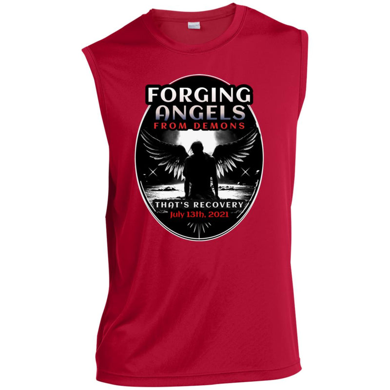 Custom Mens Recovery Tank | Inspiring Sobriety | Forging Angels From Demons