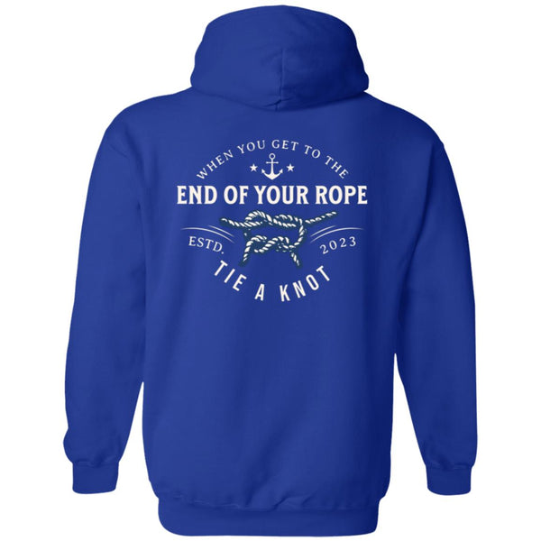 Custom Recovery Zip Hoodie | Inspiring Sobriety |  Tie a Knot