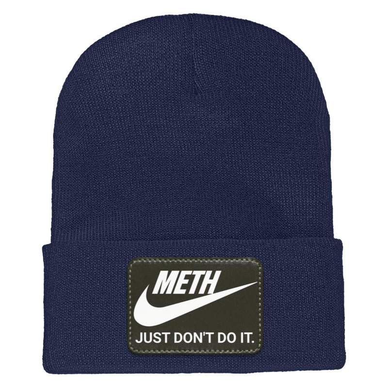 Recovery Knit Beanie | Inspiring Sobriety |  Meth Just Don't Do It