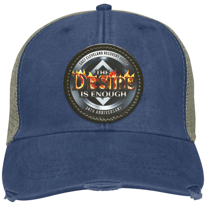 Ollie Distressed Cap | The Desire Is Enough