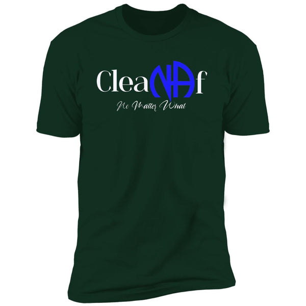 Mens Recovery T-Shirt | Inspiring Sobriety | Clean AF (NA)