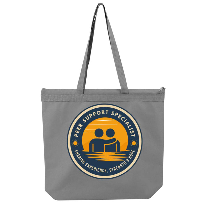 Recovery Tote Bag | Inspiring Sobriety |  Peer Support Specialist