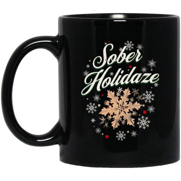 Christmas Recovery Mug | Inspiring Sobriety |  Sober Holidaze