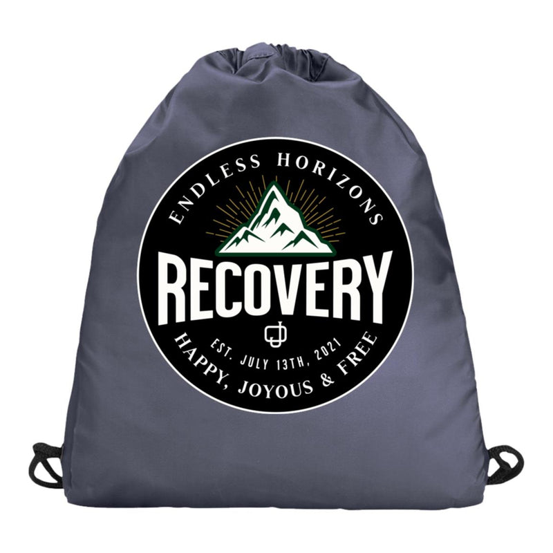 Custom Recovery Champion Cinch Pack | Inspiring Sobriety |  Recovery - Endless Horizons