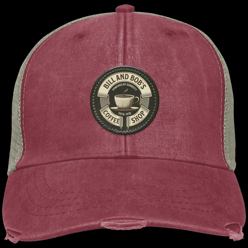 Recovery Distressed Ollie Cap | Inspiring Sobriety | Bill & Bob's Coffee Shop