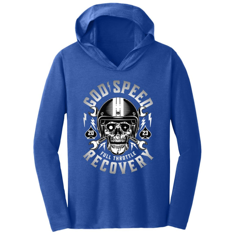 Custom Recovery T_Shirt Hoodie | Inspiring Sobriety |  God Speed - Full Throttle Recovery