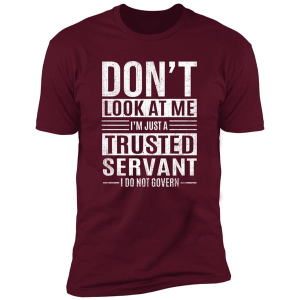 AA NA Mens Recovery T-Shirt | Inspiring Sobriety | Trusted Servant