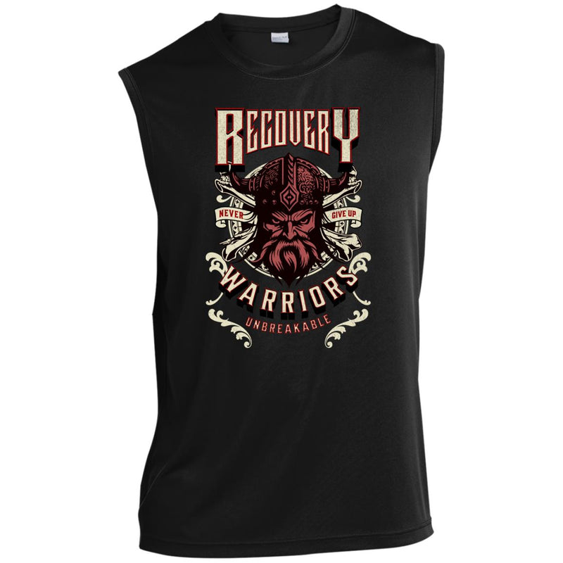 Mens Recovery Tank | Inspiring Sobriety |  Recovery Warriors Unbreakable