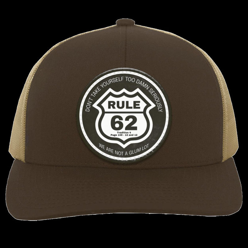 Recovery Trucker Snapback Hat | Inspiring Sobriety |  Rule 62