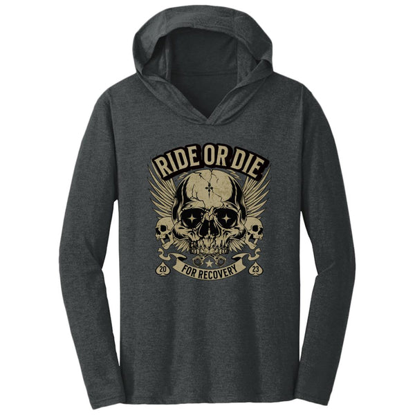 Custom Recovery Tee Hoodie | Inspiring Sobriety |  Ride or Die For Recovery