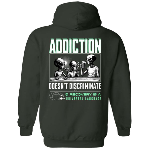 Recovery Zip Hoodie | Inspiring Sobriety |  Addicted Aliens