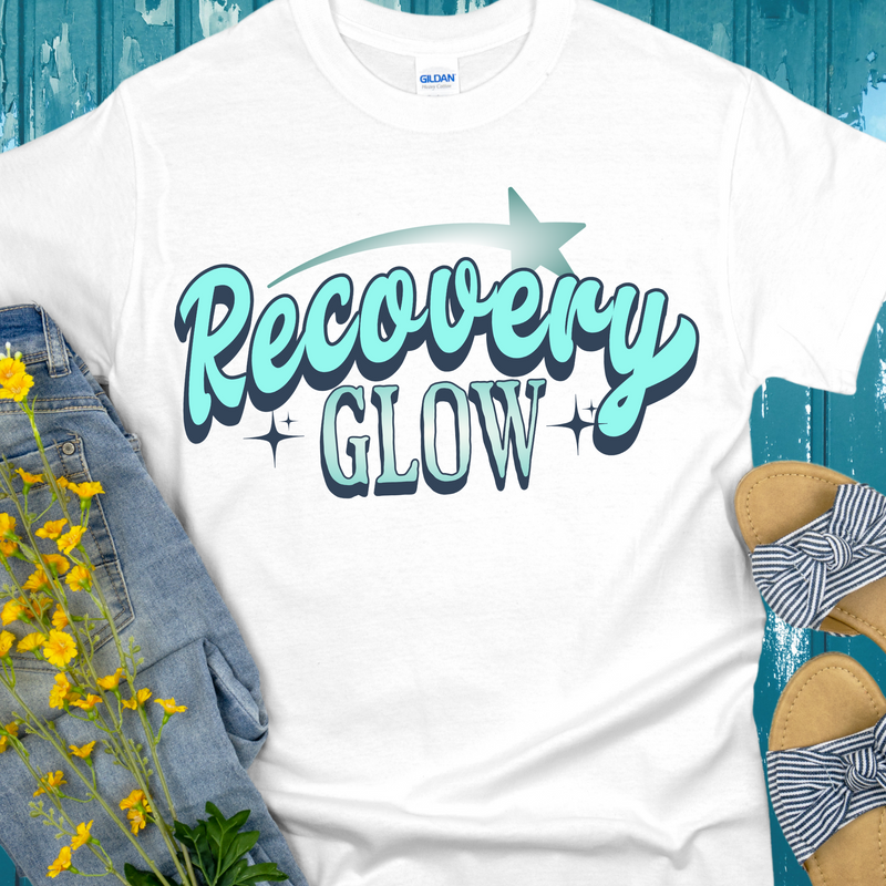 Recovery T-Shirt | Inspiring Sobriety | Recovery Glow