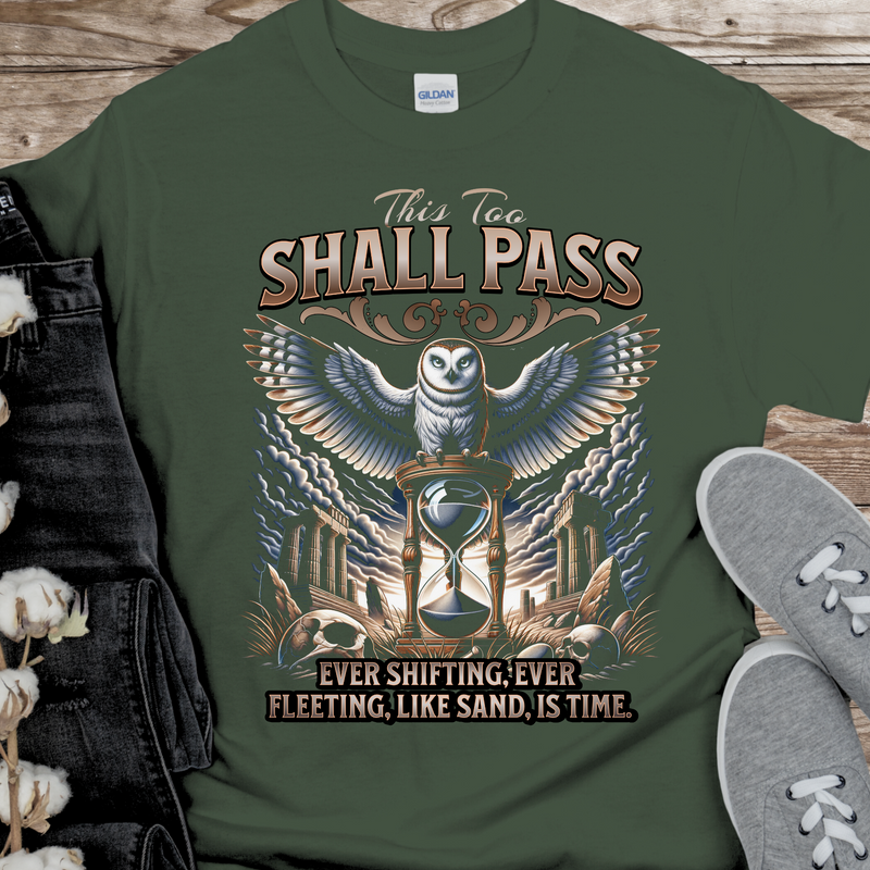 Recovery T-Shirt | Inspiring Sobriety |  This Too Shall Pass