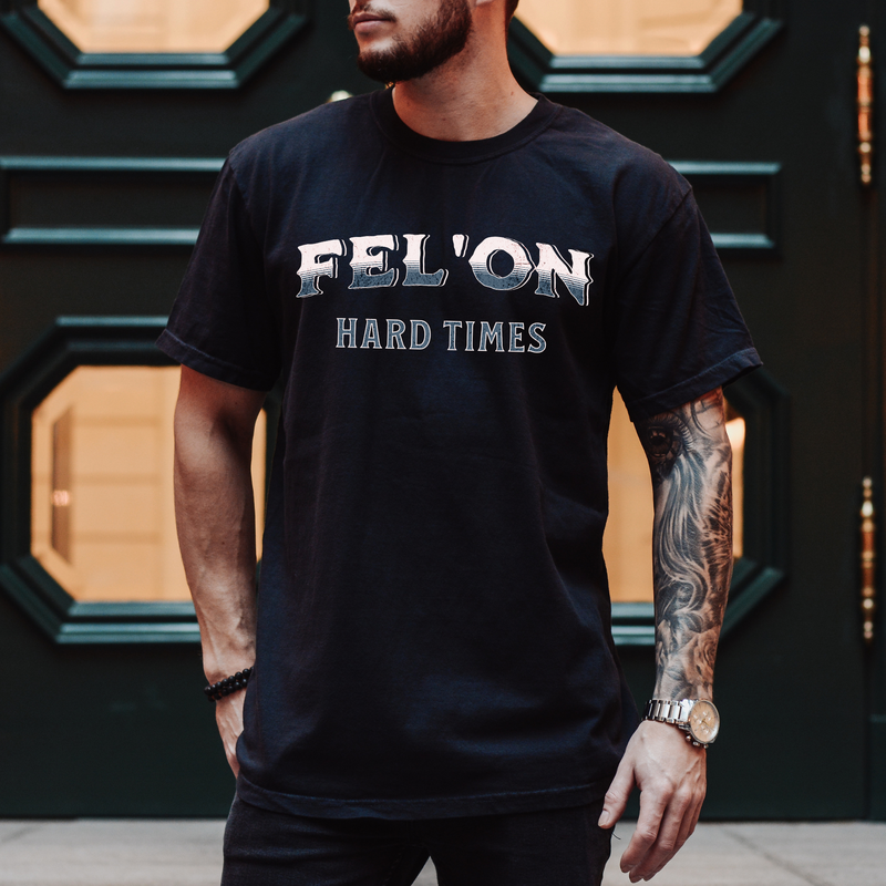 Recovery Comfort Colors T-Shirt | Inspiring Sobriety |  Felon Hard Times