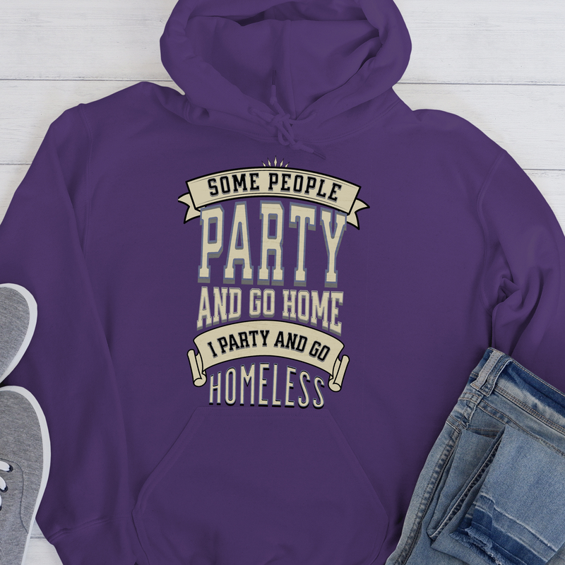 Recovery Hoodie | Inspiring Sobriety | I Party & Go Homeless