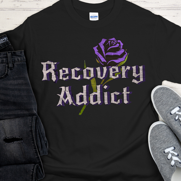 Recovery T-Shirt | Inspiring Sobriety |  Recovery Addict