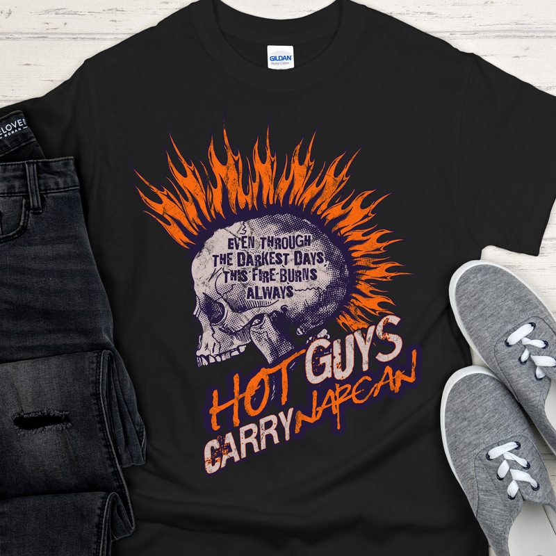 Recovery T-Shirt | Inspiring Sobriety |  Hot Guys Carry Narcan