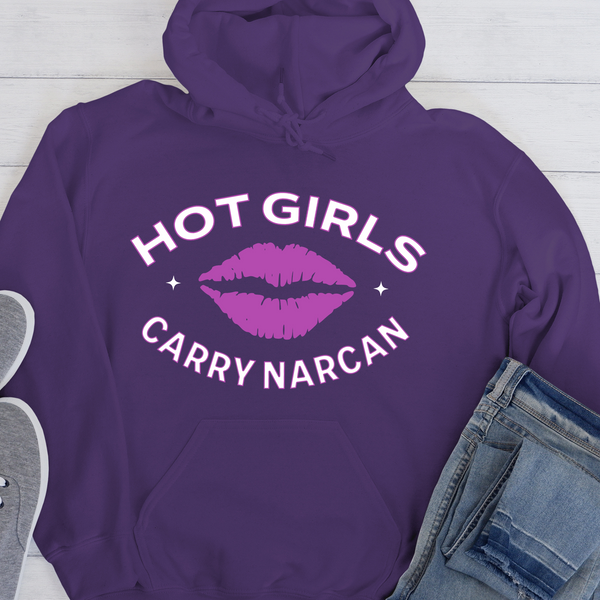 Recovery Hoodie | Inspiring Sobriety | Hot Girls Carry Narcan