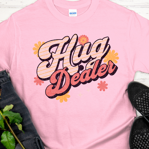 pink Recovery T-Shirt | Inspiring Sobriety | Hug Dealer