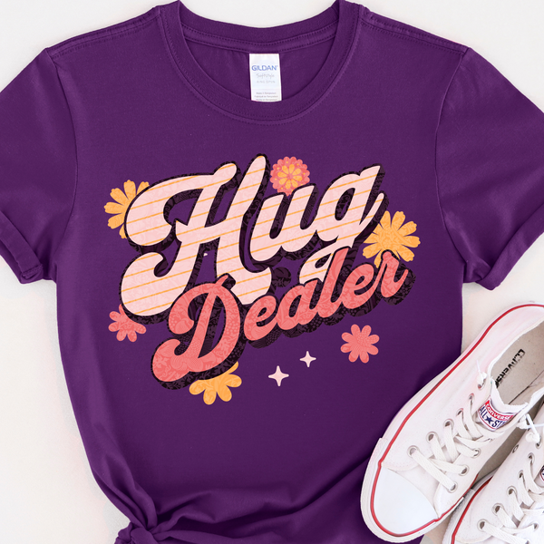 purple Recovery T-Shirt | Inspiring Sobriety | Hug Dealer