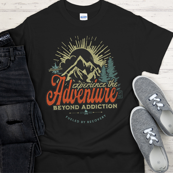 Recovery T-Shirt | Inspiring Sobriety | Adventure Beyond Addiction