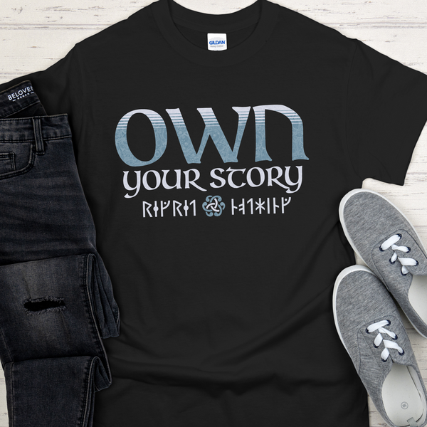 black Recovery T-Shirt | Inspiring Sobriety | Own Your Story