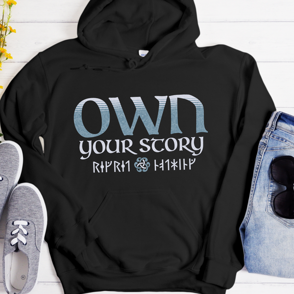 black Recovery Hoodie | Inspiring Sobriety | Own Your Story