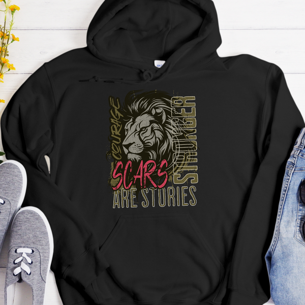 Recovery Hoodie | Inspiring Sobriety | Scars Are Stories