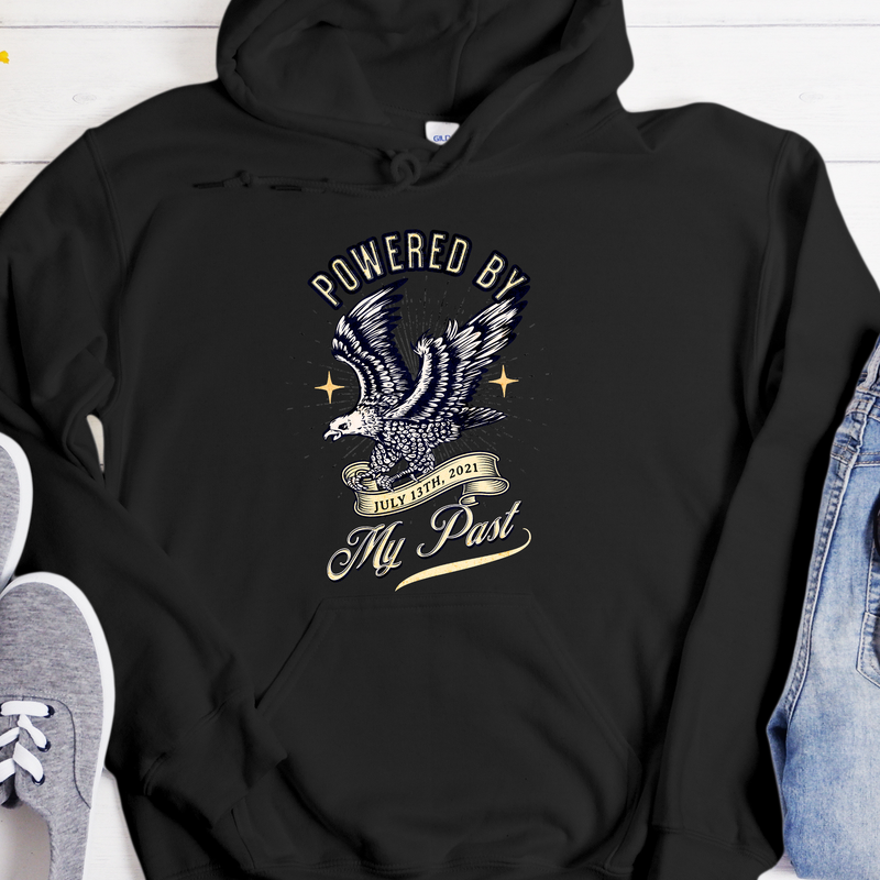 Custom Recovery Hoodie | Inspiring Sobriety |  Powered By My Past