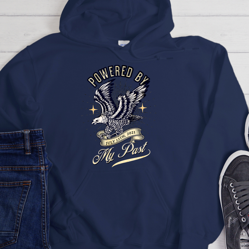 Custom Recovery Hoodie | Inspiring Sobriety |  Powered By My Past