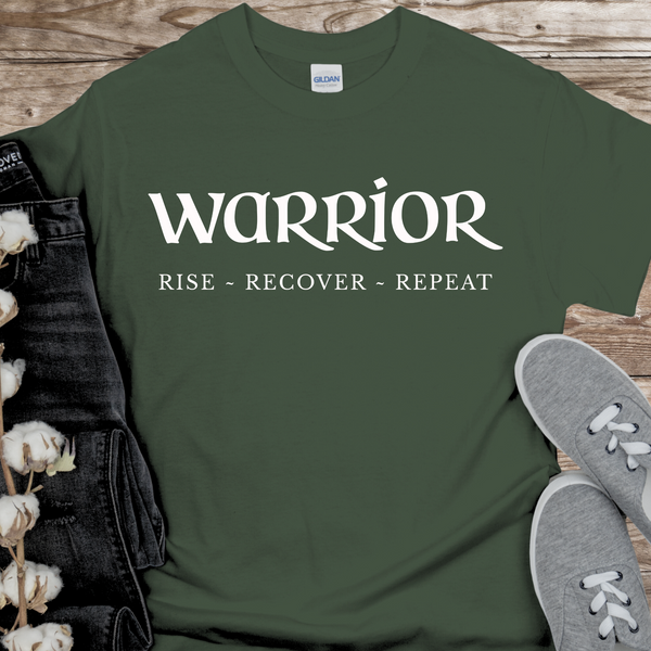 Recovery T-Shirt | Inspiring Sobriety |  Warrior