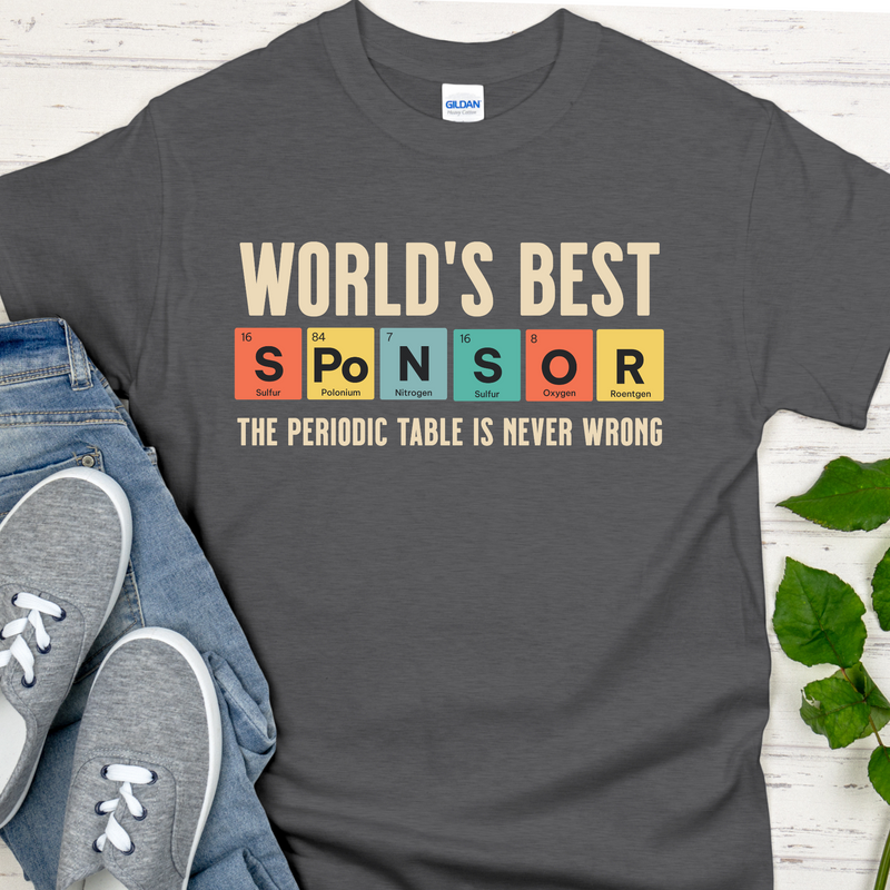 Recovery T-Shirt | Inspiring Sobriety |  World's Best Sponsor