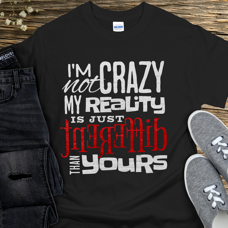 mental health Recovery Unisex T-Shirt | Inspiring Sobriety |  Different Reality