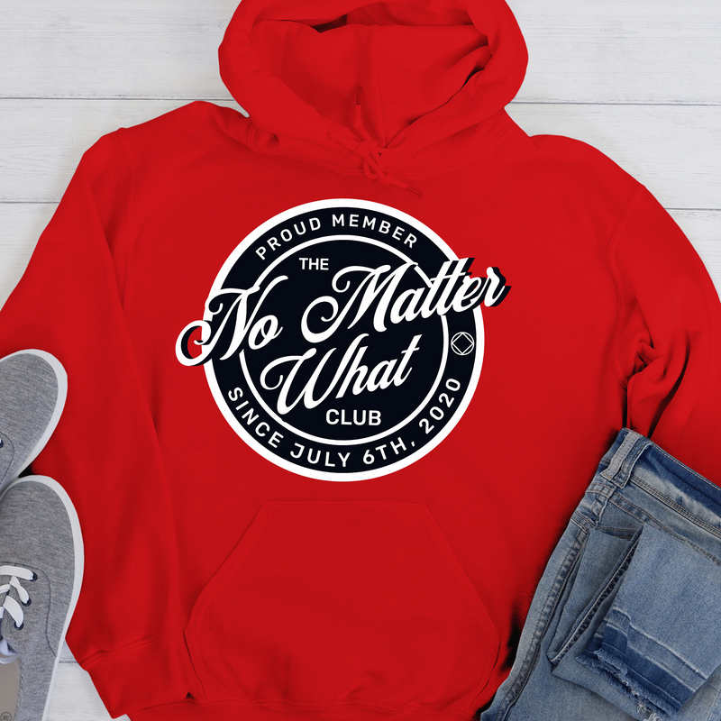 Custom Recovery Hoodie | Inspiring Sobriety |  No Matter What Club