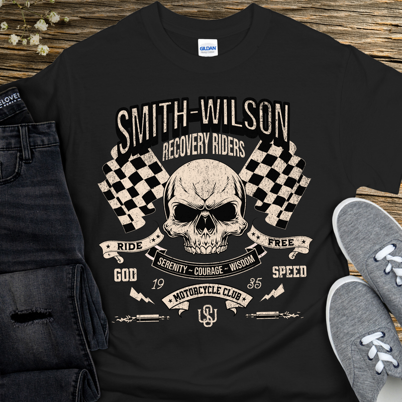 Recovery T-Shirt | Inspiring Sobriety |  Smith & Wilson Motorcycle Club