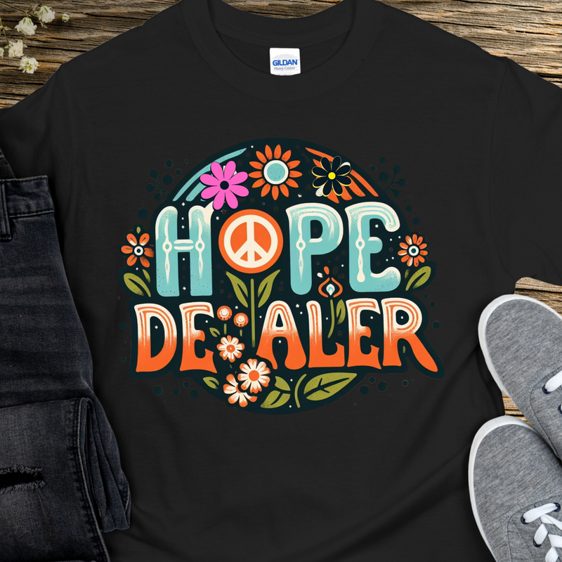 Recovery T-Shirt | Inspiring Sobriety |  Hope Dealer (Retro)