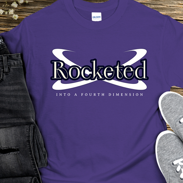 Recovery T-Shirt | Inspiring Sobriety |  Rocketed Into a 4th Dimension