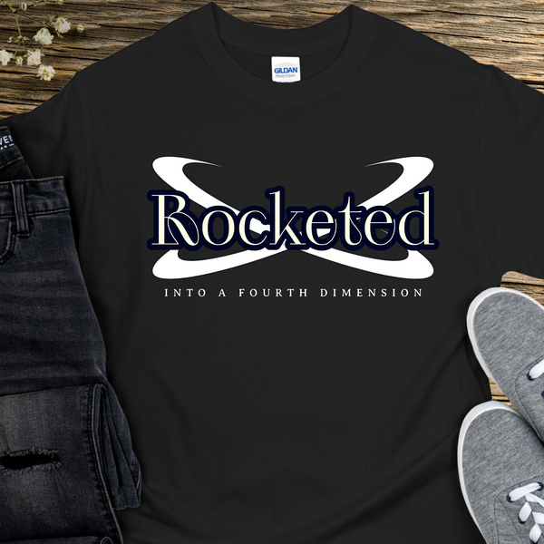 Recovery T-Shirt | Inspiring Sobriety |  Rocketed Into a 4th Dimension