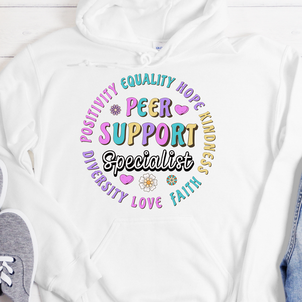 Recovery Hoodie | Inspiring Sobriety |  Peer Support Specialist