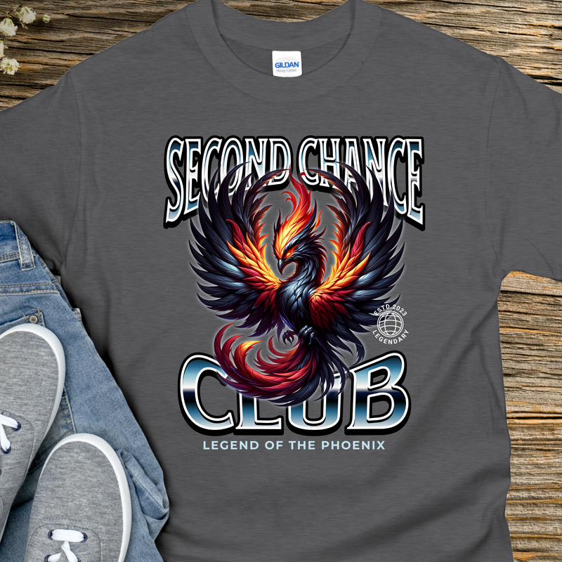 Custom Recovery T-Shirt | Inspiring Sobriety |  2nd Chance Club