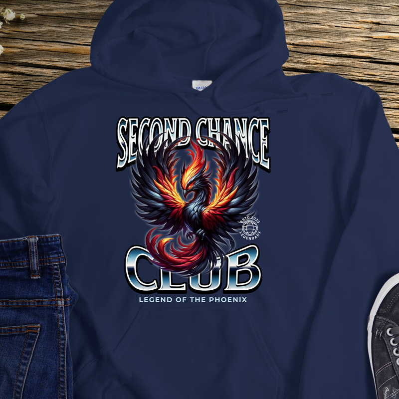 Custom Recovery Hoodie | Inspiring Sobriety |  2nd Chance Club